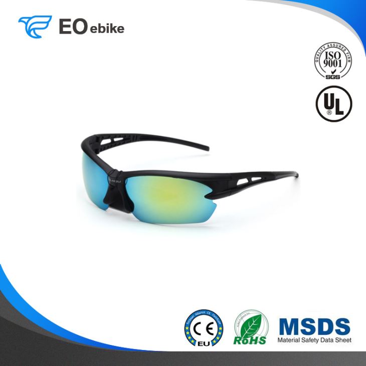 UV Proof Cool Riding Sunglasses PC Material Eyewear Bike Glasses